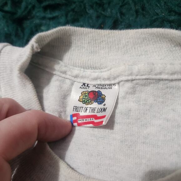 Vintage 1993 Rusty Wallace Miller Genuine Draft NASCAR Tee USA Made (XL) - Picture 5 of 6